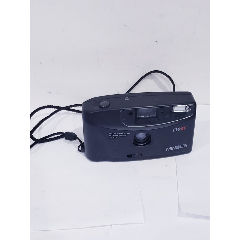Minolta F10 BF 35mm Point & Shoot Film Camera